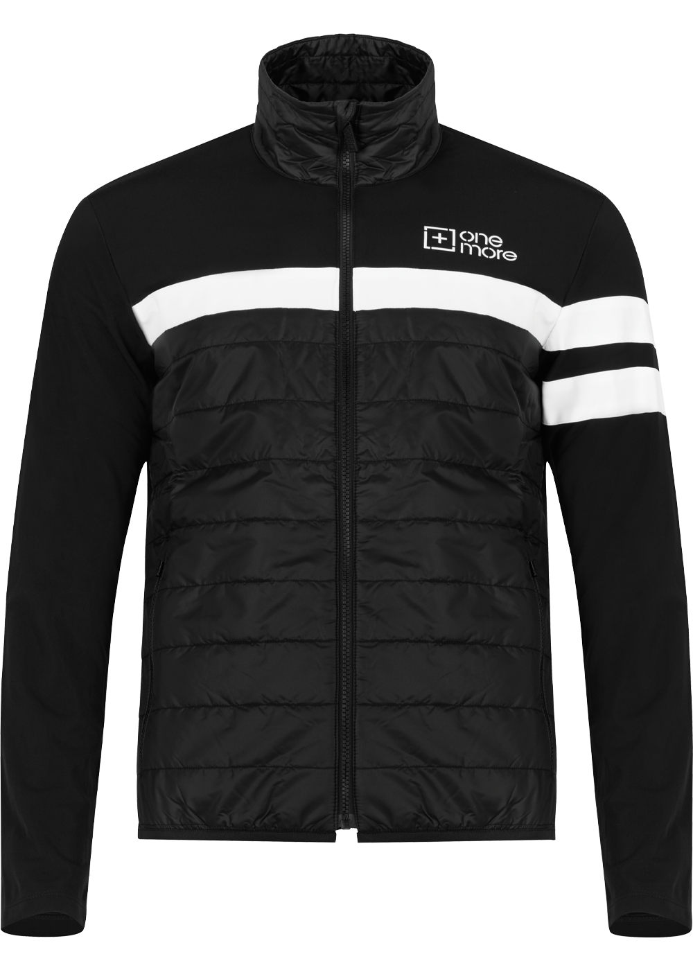 Onemore 611 - Ultralight Paddedtech-Sweater Black/Black/White