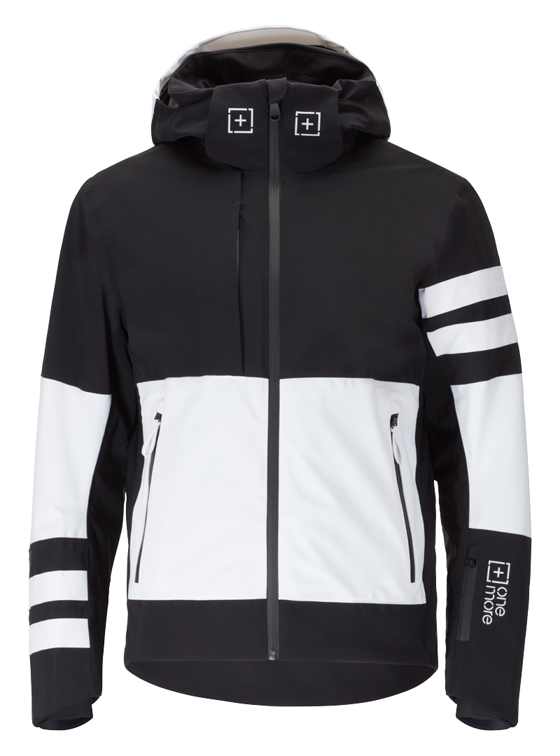 Onemore Mont 101 - insulated Ski Jacket Black/White/Black