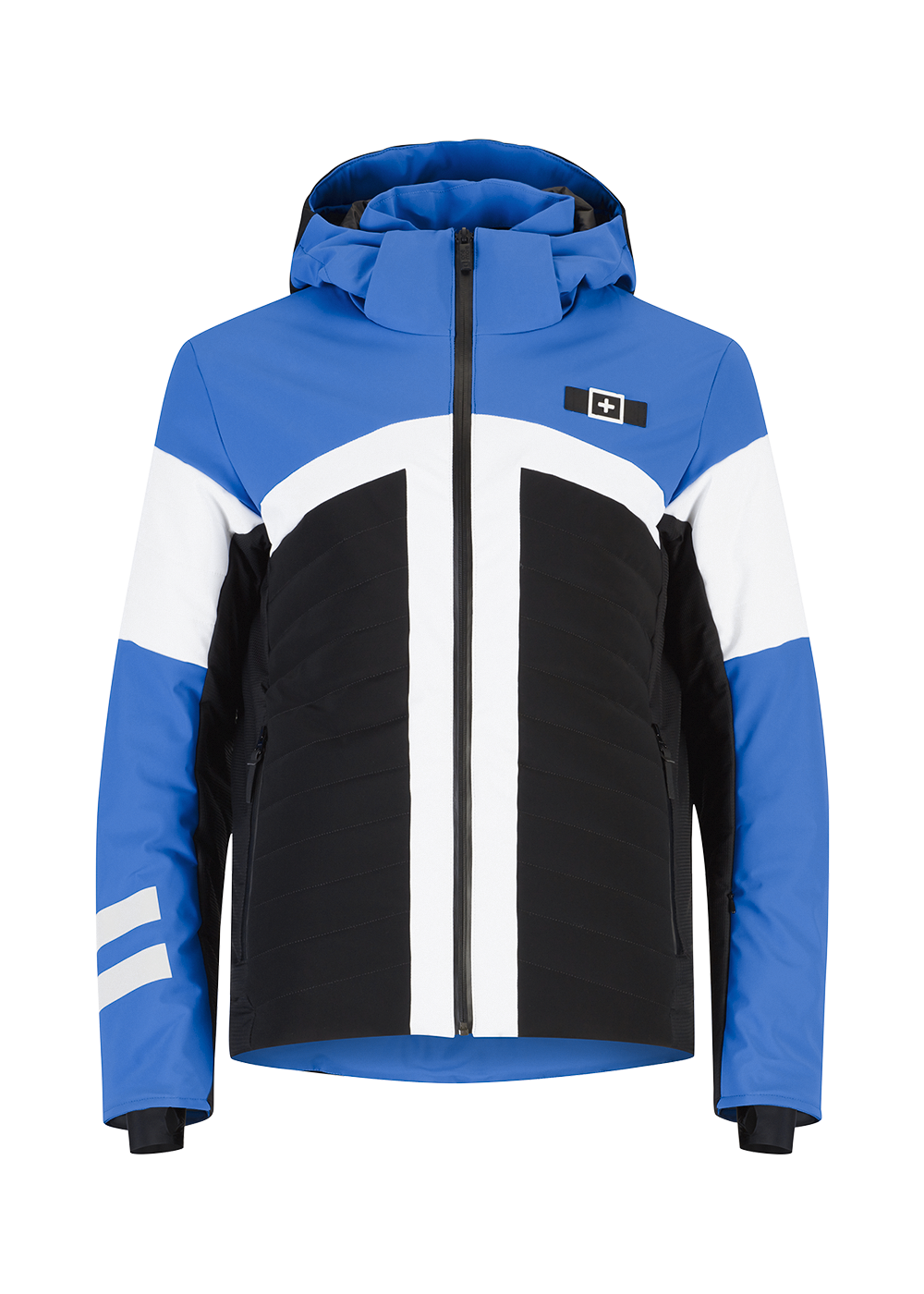 Onemore Mont 131 - insulated Ski Jacket Black/Parrot/White