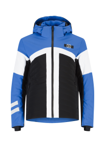 Onemore Mont 131 - insulated Ski Jacket Black/Parrot/White