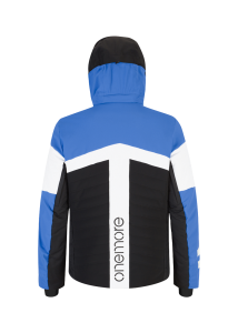 Onemore Mont 131 - insulated Ski Jacket Black/Parrot/White