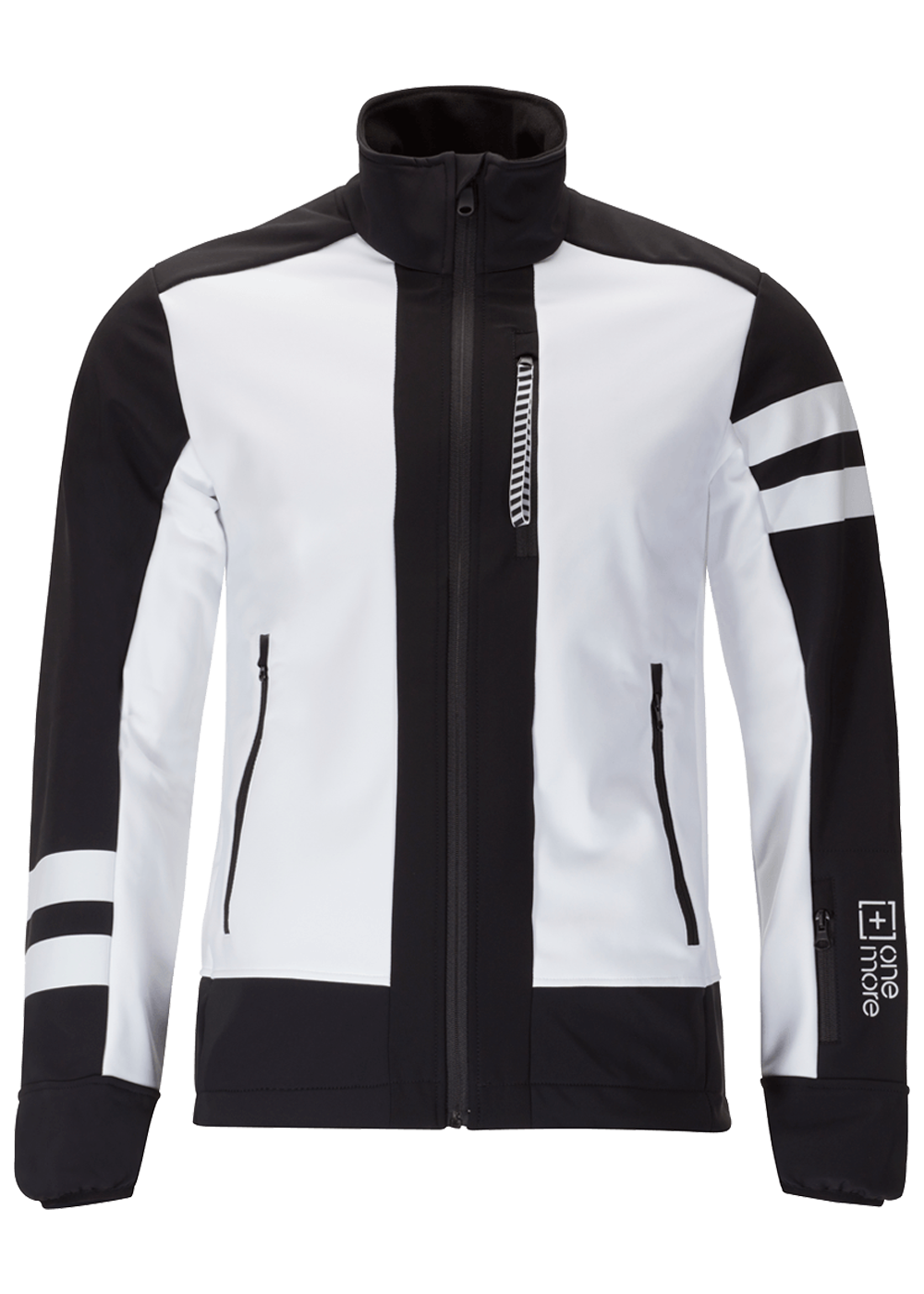Onemore Mont 411 - Softshell Jacket White/Black/White