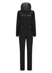 Onemore Tulum 161 - insulated One Piece Ski Suit Black/Black/Champagne