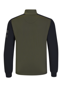 Onemore 671 - Microfleece T-Neck Half Zip Printed