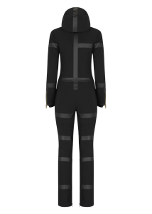 Onemore Tulum 441 - Softshell One Piece Ski Suit Black/Black/Champagne