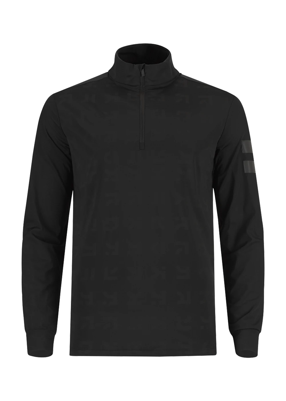 Onemore 671 - Microfleece T-Neck Half Zip Printed