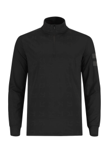 Onemore 671 - Microfleece T-Neck Half Zip Printed