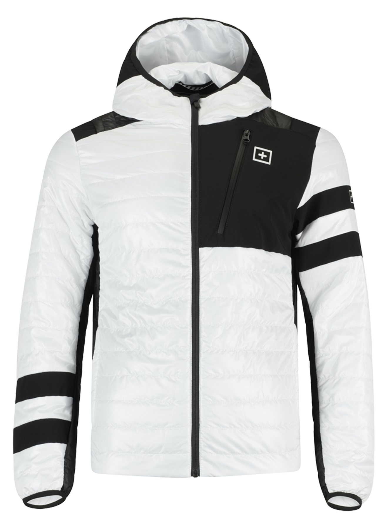 Onemore Mont 461 - Micro Eco-Down Jacket White/Black/Black