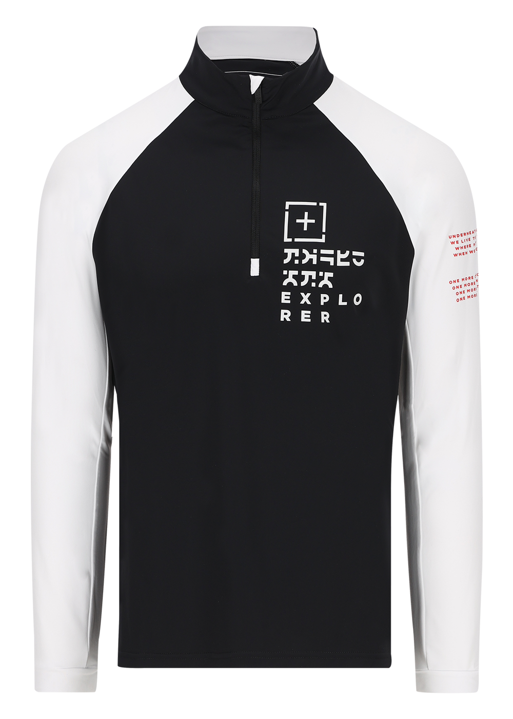 Onemore 631 - Turtle Neck With Half Zip