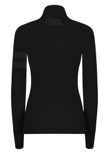 Onemore 631 - Turtleneck With Half Zip Black/Black/Black