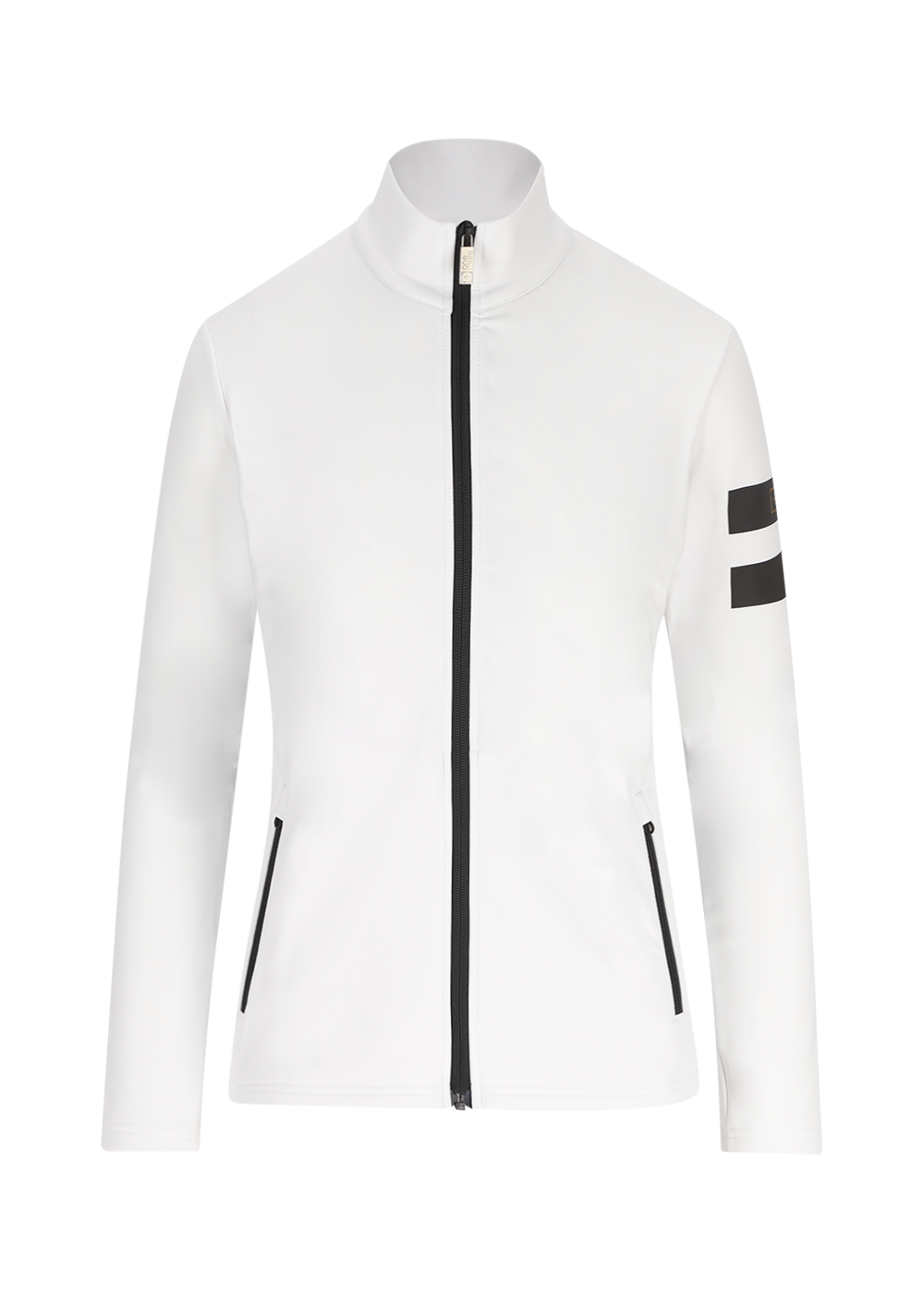 Onemore 621 - Technical Sweaterfullzip White/Black/Black