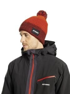 Atomic Bere Racing Beanie-Carrot/Red/Maroon