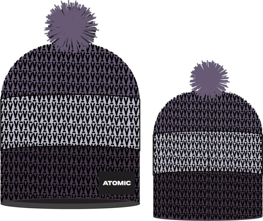 Atomic Bere Alps Kids Beanie-Deep Purple-Lavender-Vi