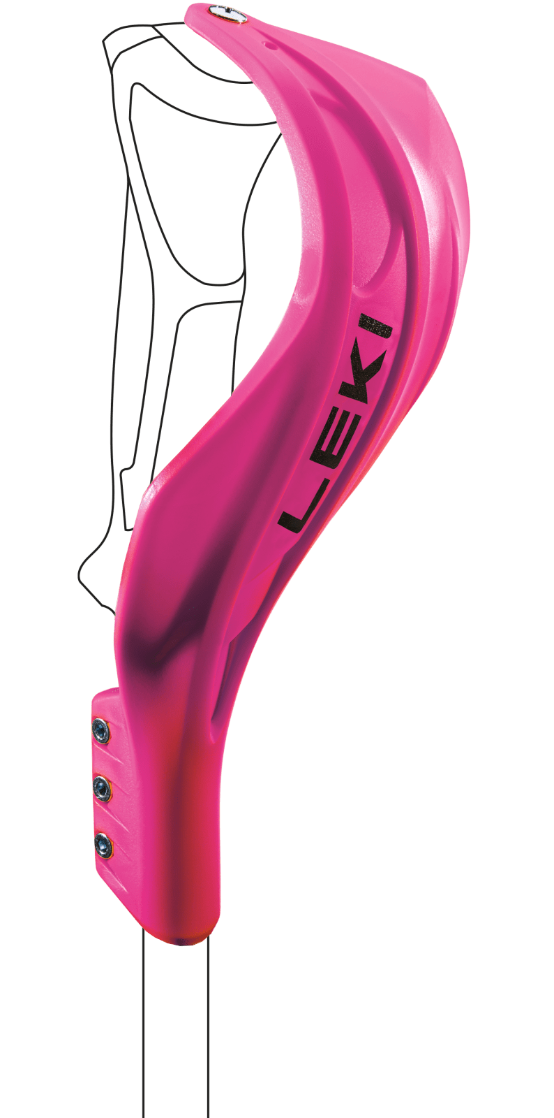 Leki Baton Koruma Gate Guard Closed Worldcup Compact