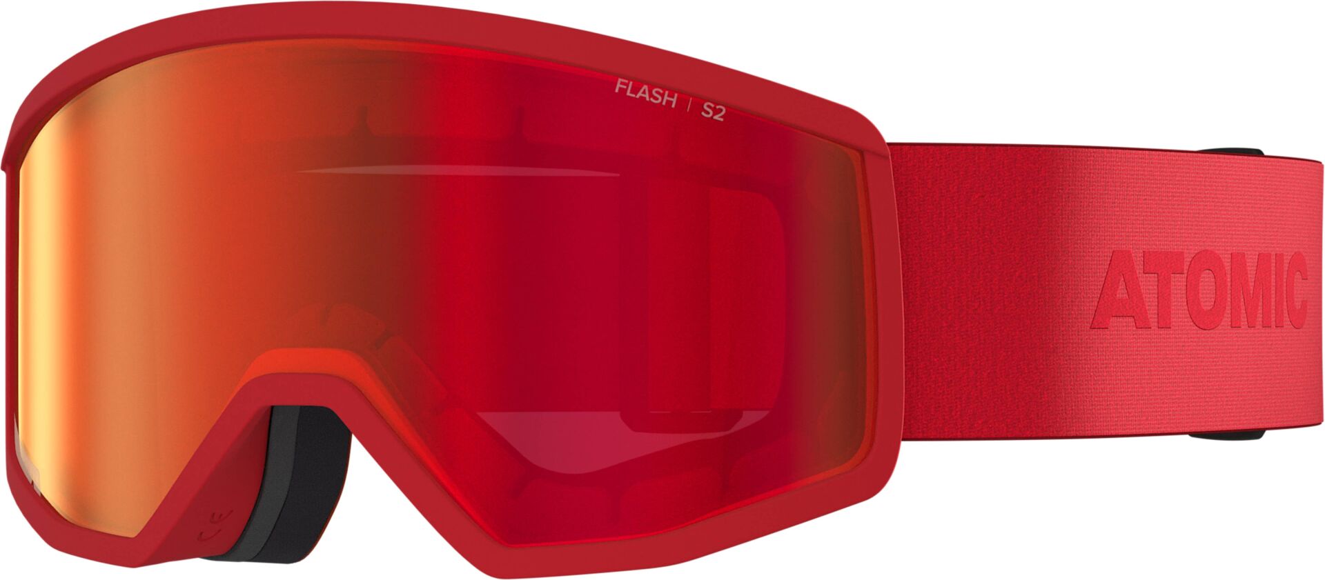 Atomic Gözlük Four Jr Xs Flash Red