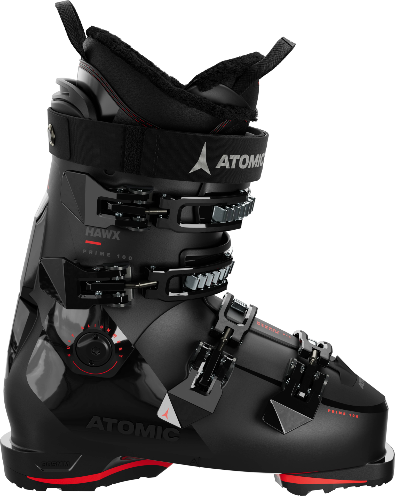 Atomic Bot Hawx Prime 100 Gw Blk/Red