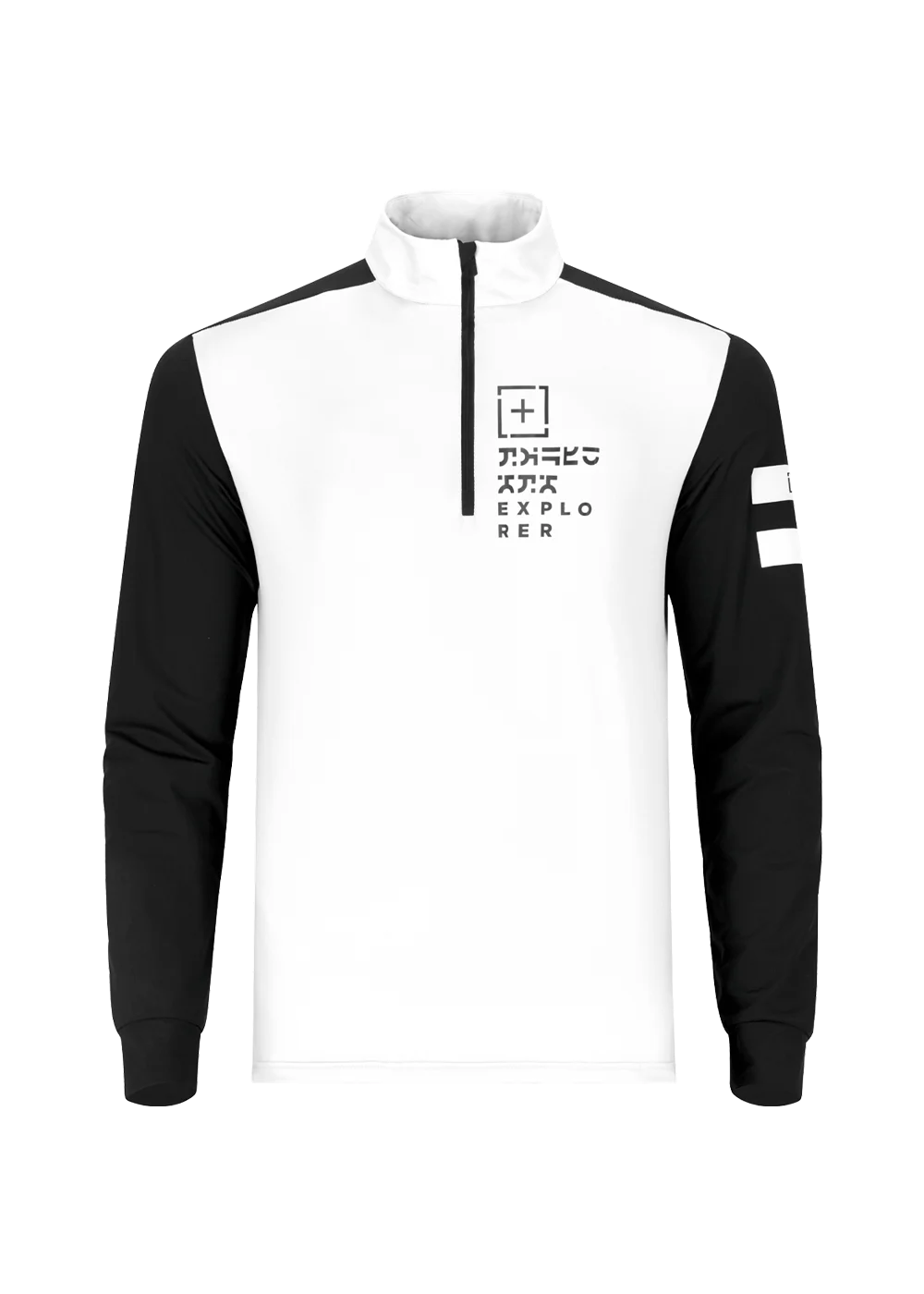 Onemore 671-Mıcrofleece T- Neck Half Zıp Explorer